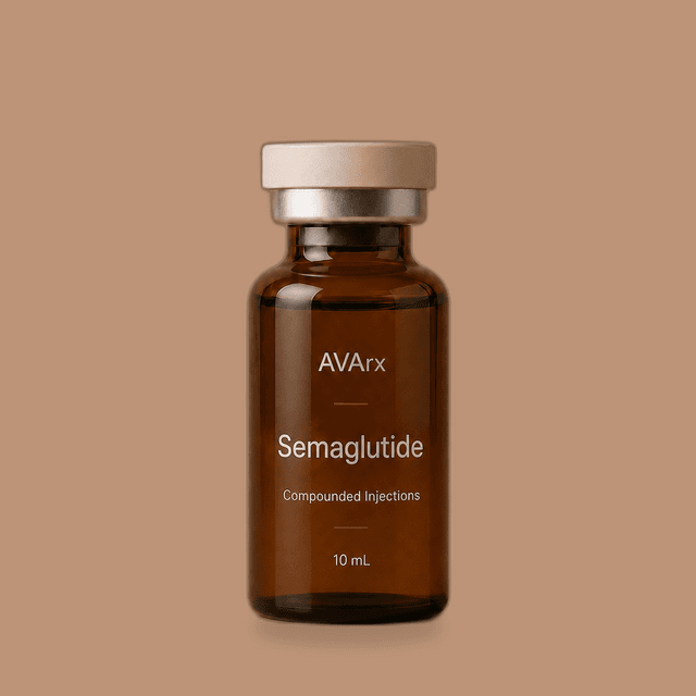 AVArx compounded Semaglutide injection vial