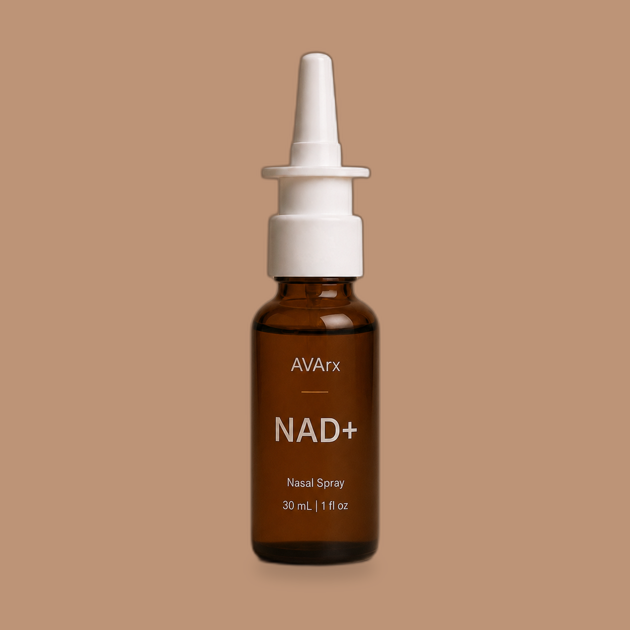 NAD+ nasal spray bottle